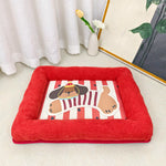 ZalloPaws Summer Cartoon Pet Cooling Bed
