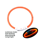 LED Rechargeable Pet Collar