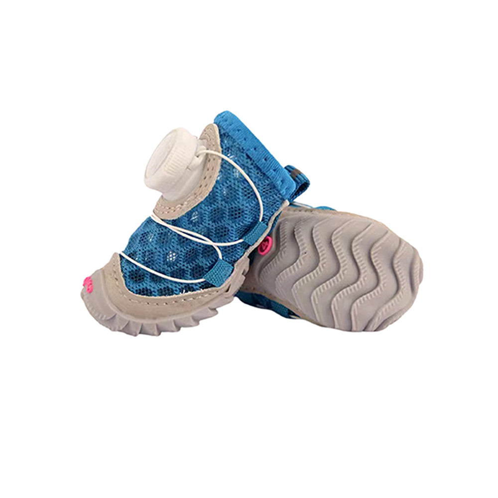 Summer Mesh Swivel Button Pet Shoes