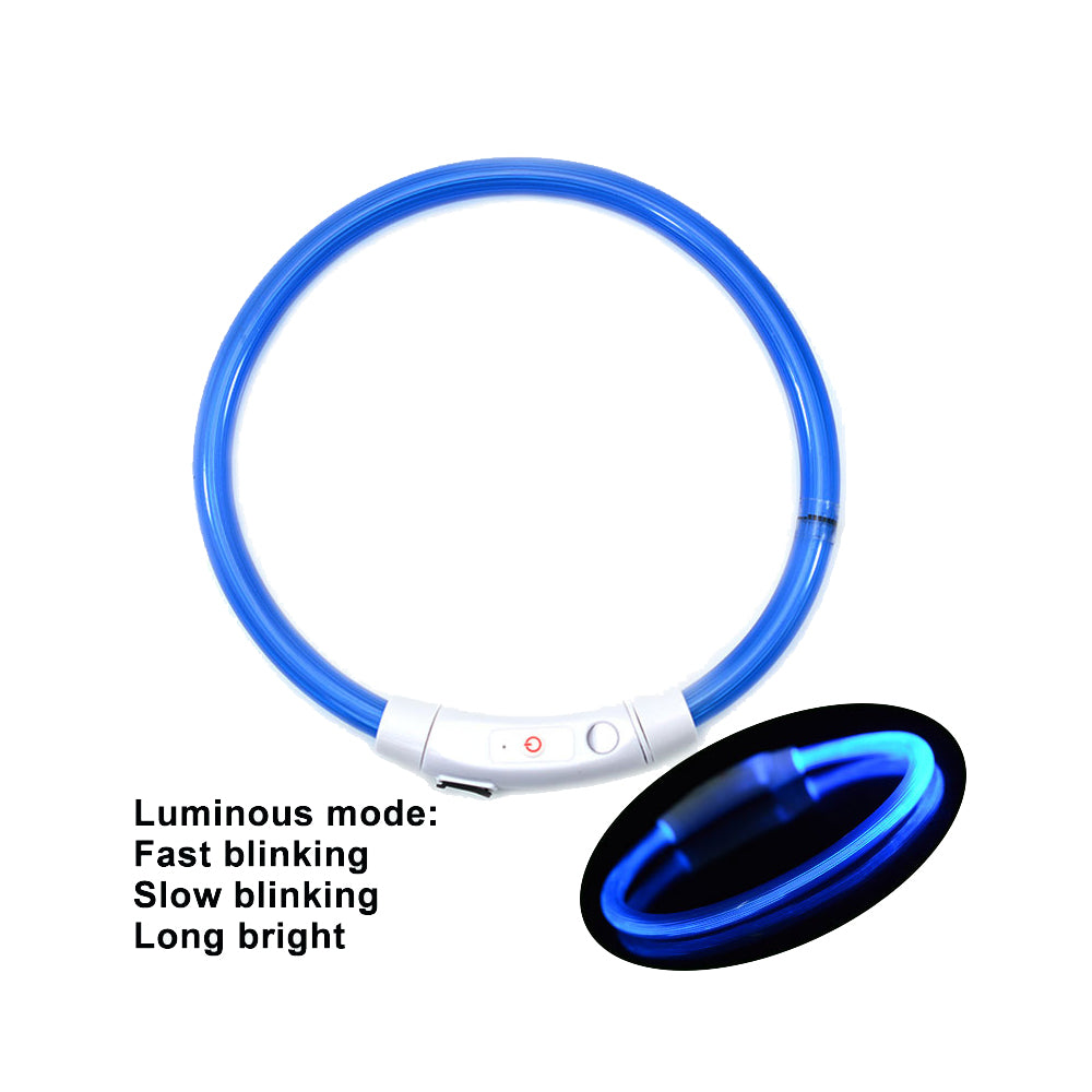 LED Rechargeable Pet Collar