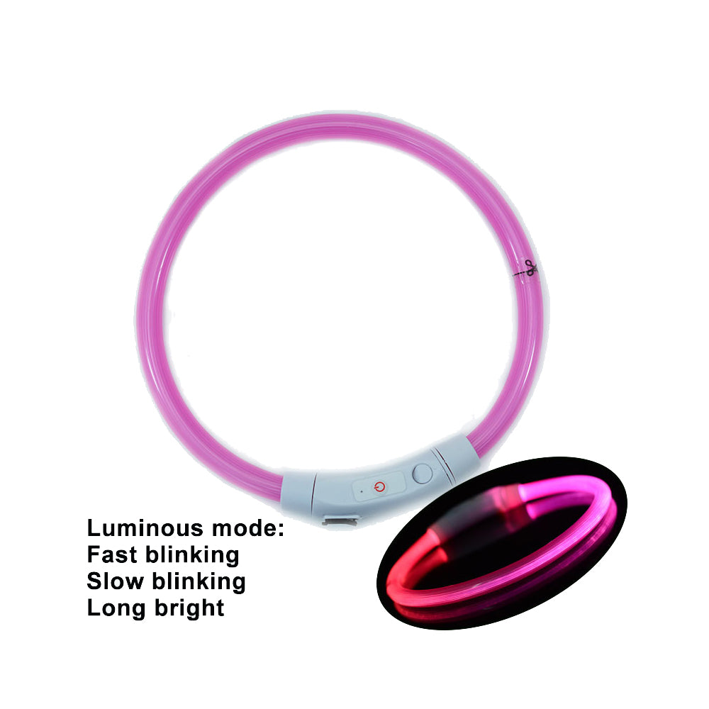 LED Rechargeable Pet Collar