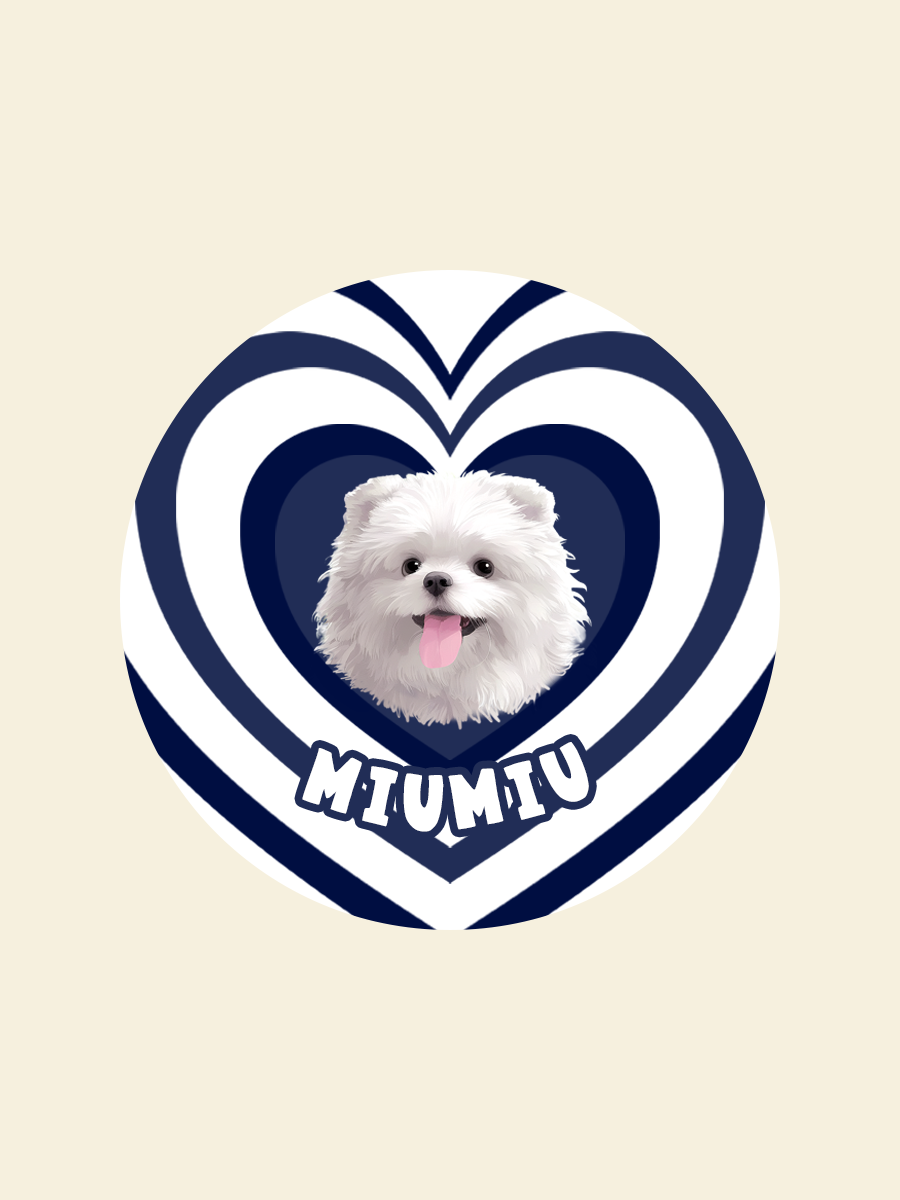 ZalloPaws Custom Pet Rug – Love