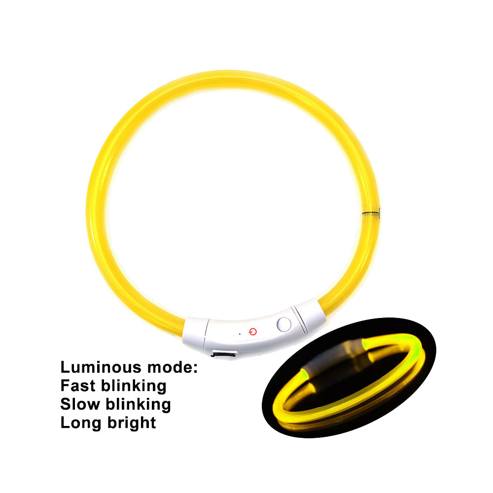 LED Rechargeable Pet Collar