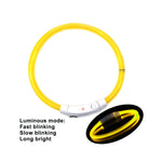 LED Rechargeable Pet Collar