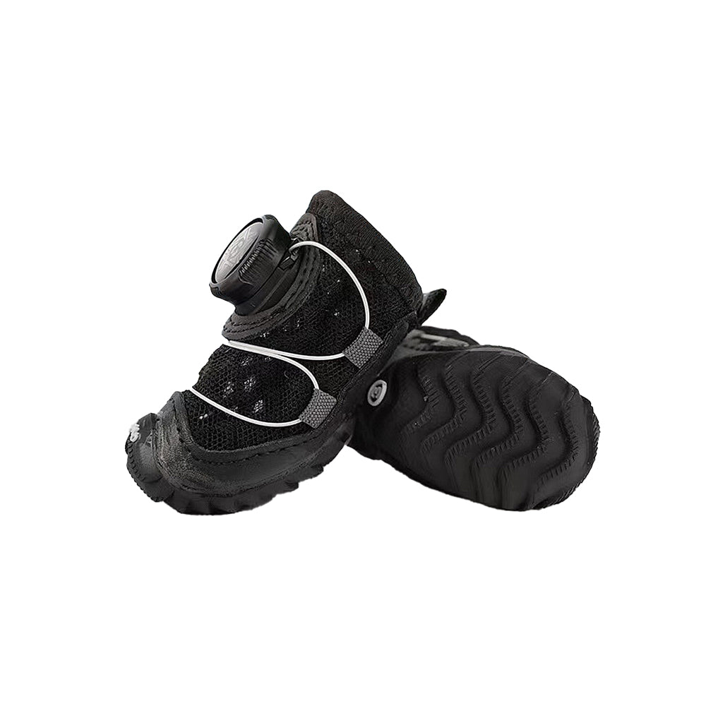 Summer Mesh Swivel Button Pet Shoes