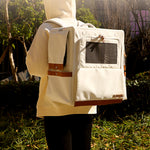 Large Oxford Fabric Pet Backpack & Trolley Case_01