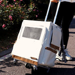 Large Oxford Fabric Pet Backpack & Trolley Case_03