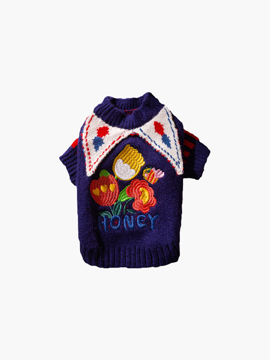 Clown Costume Pet Sweater