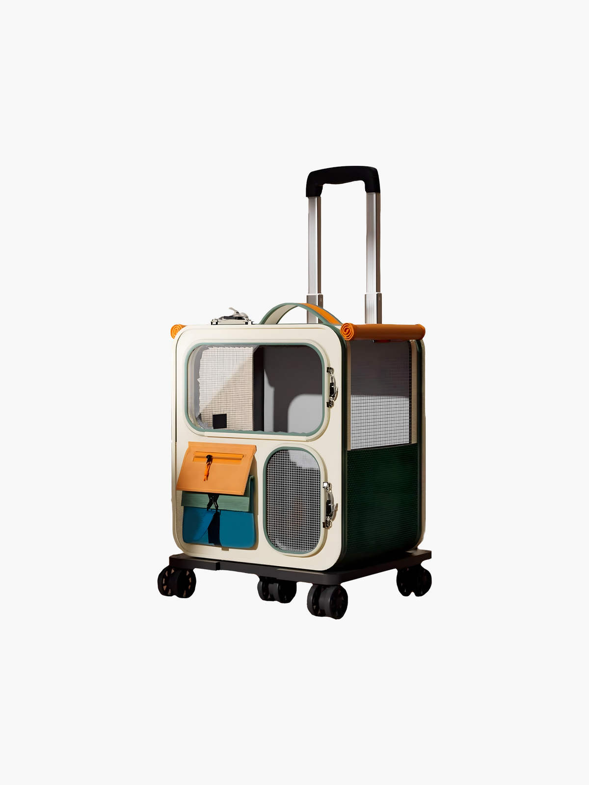 Pet Carrier Baggage Trolley Bag - Design