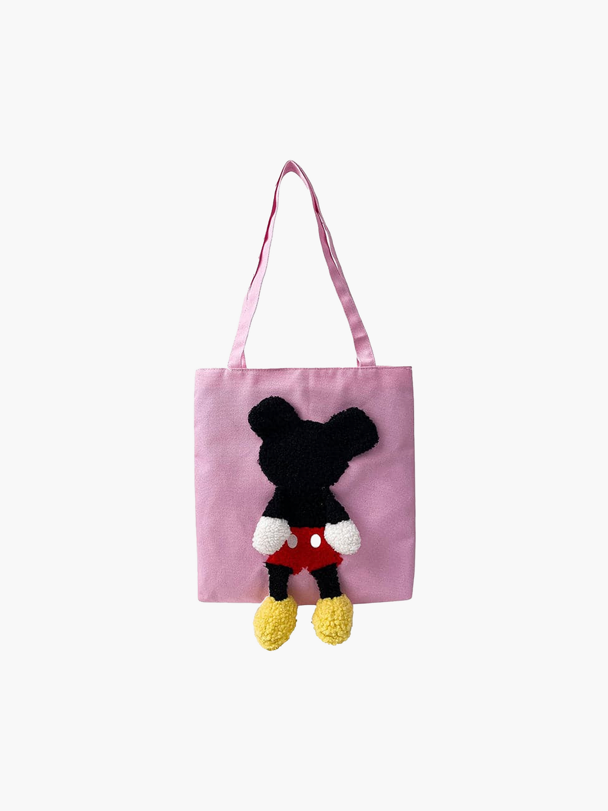 Cartoon Canvas Pet Handbag - Petal