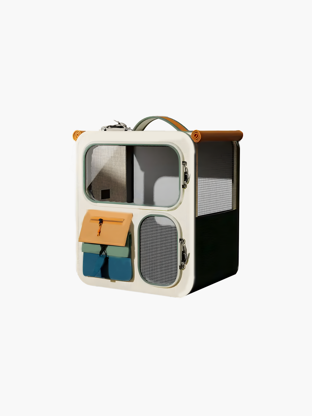 Pet Carrier Baggage Trolley Bag - Design