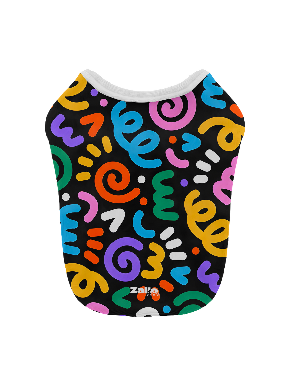 【Pet Vest】Neon Whirl