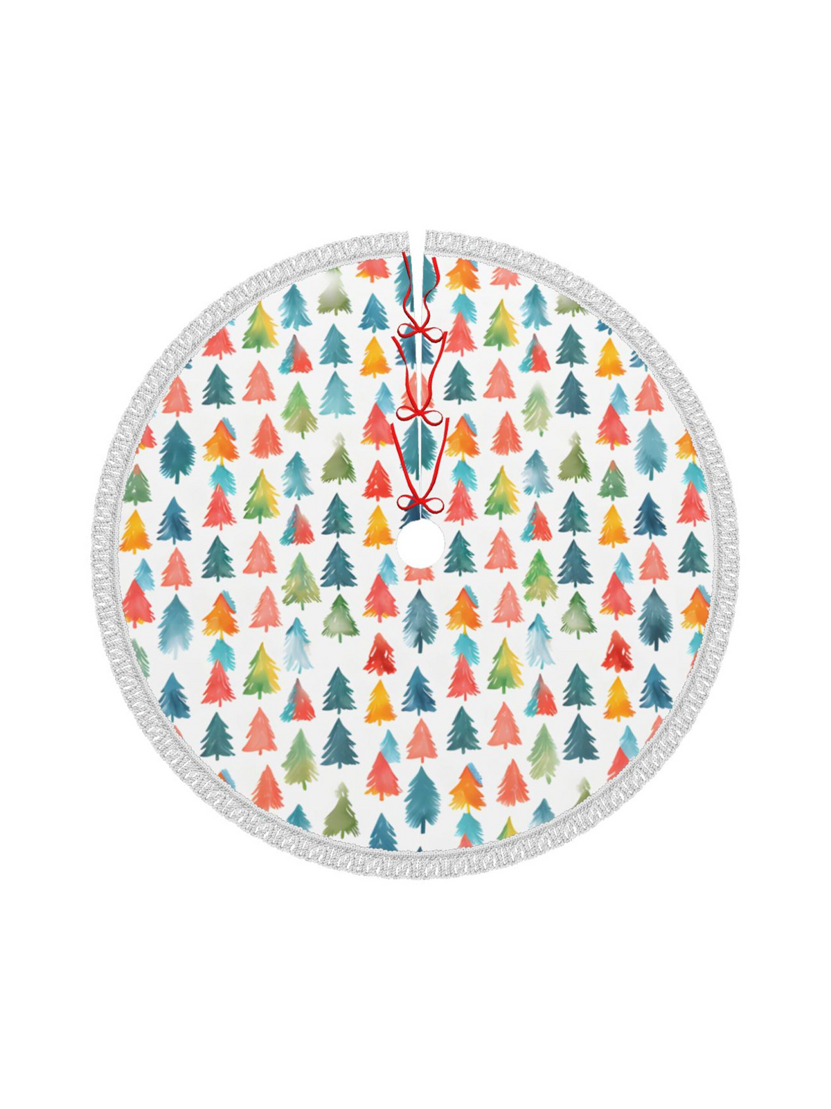 【Christmas Tree Skirt】Evergreen Whimsy