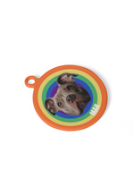 【Custom Pet ID Tag】Rainbow Paws