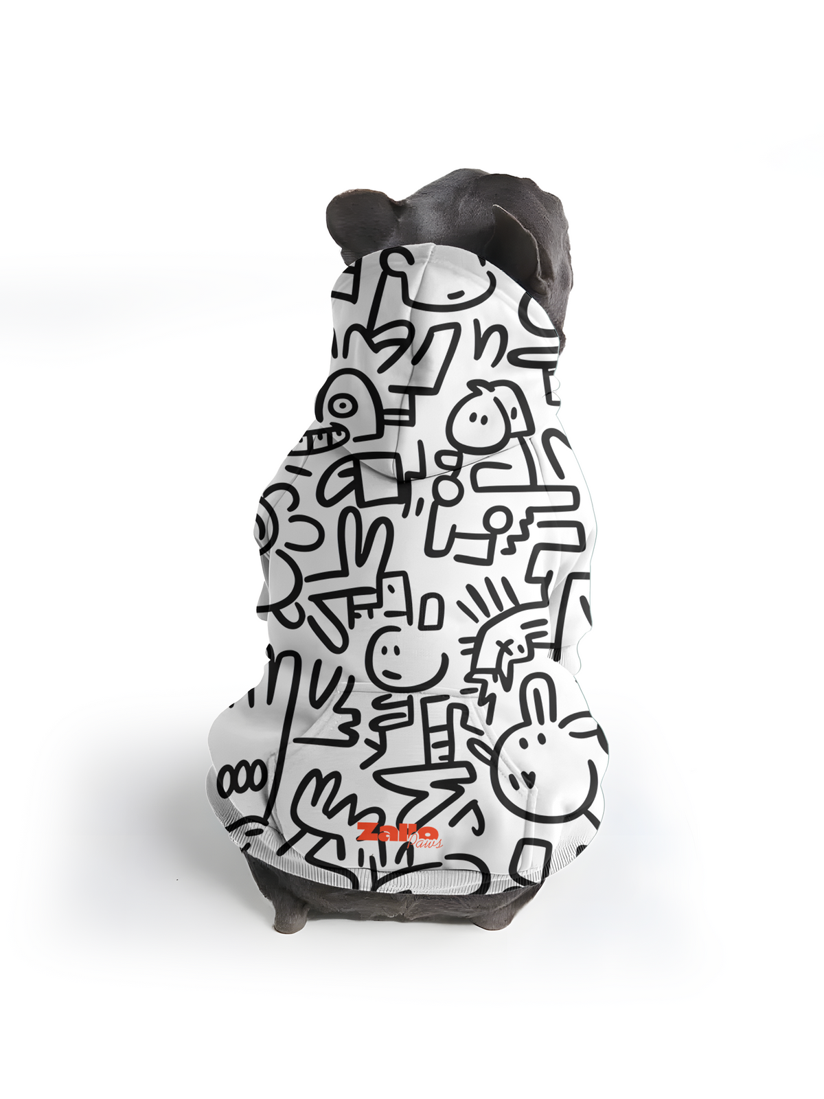 【Pet Hoodies】Doodle Frenzy