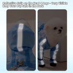 Small Dog Raincoat and Rain Shoes Set