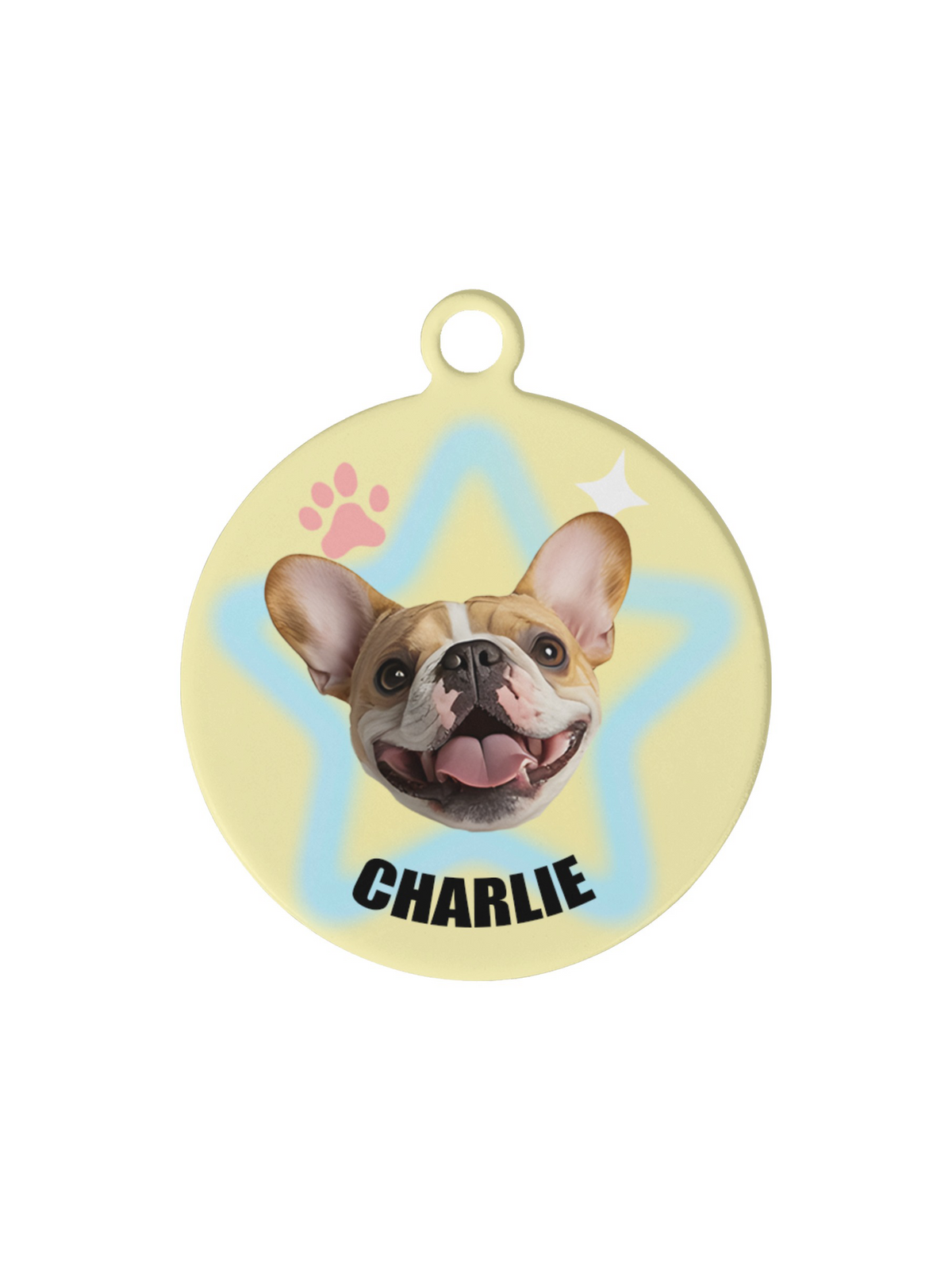 【Custom Pet ID Tag】Star Paws