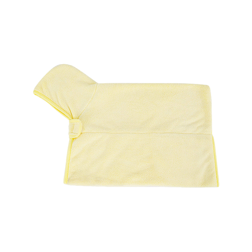ZalloPaws Pet Bathrobe Towel Best Pet Supplies Yellow