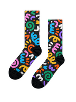 【Human Socks】Neon Whirl